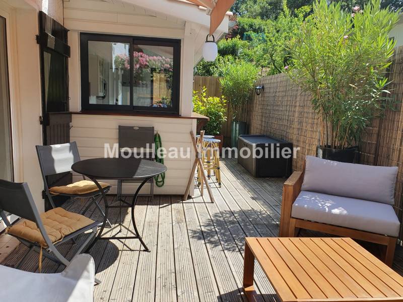 rez de jardin avec terrasse Pereire