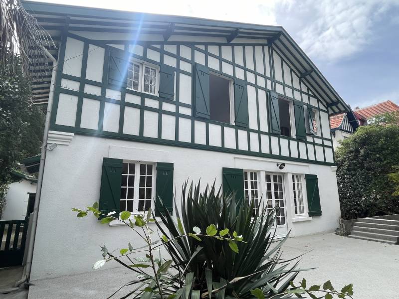 Magnifique villa basco-landaise à 100 mètres de la plage Arcachon Pereire  